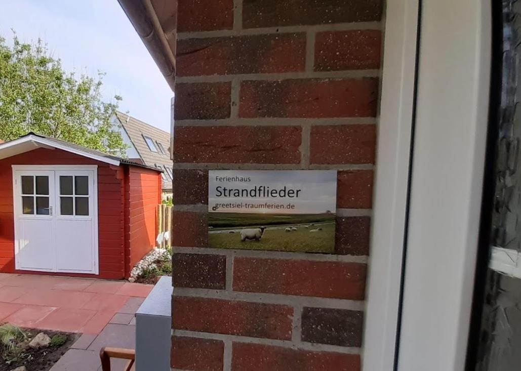 Haus Strandflieder Greetsiel Eksteriør bilde
